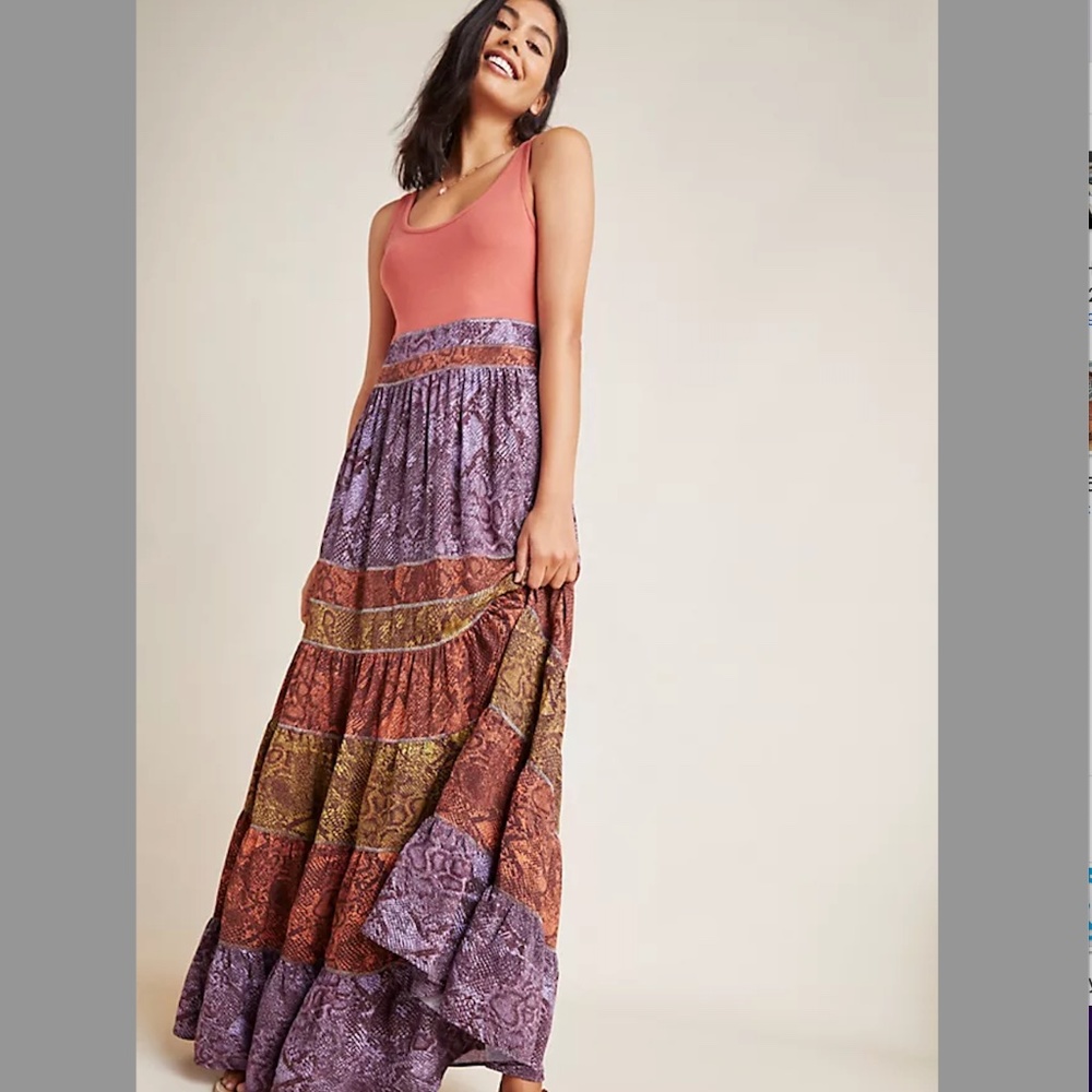 NWT Colima Maxi Dress Anthropologie